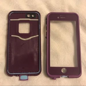 Purple IPhone 6 Lifeproof case